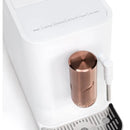 CAFE Affetto Automatic Espresso Machine + Frother Matte White: Espresso Maker with Grinder, Self-Cleaning, 2.5L Capacity