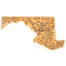 Destination Wooden Cutting Board - Maryland