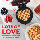 Express Waffle Maker - Red Heart