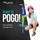 Master Pogo Stick - Green & Blue