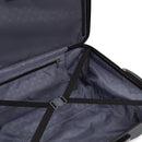 Hardside Medium Checked Suitcase - Dark Gray