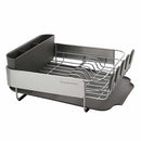 Compact Dish Drying Rack - Silver
