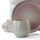 16pc Stoneware Dinnerware Set - Service for 4