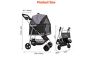 Foldable Pet Stroller - 38"
