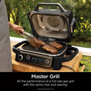 Woodfire Outdoor Grill & Smoker, 7-in-1 Master Grill - Grey
