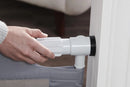 Expandable Mesh Gate - Gray/White - 28"