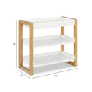 Nantucket Changing Table - Warm White & Honey