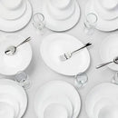 Glass Dinner Plates - Set of 6