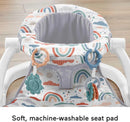 Sit-Me-Up Floor Seat - Rainbow Showers