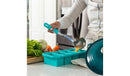 Silicone Freezer Tray with Lids - Blue