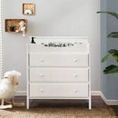 Jayden 3-Drawer Changer Dresser - White