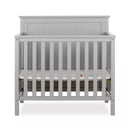 Ava 4-in-1 Convertible Mini Crib - Pebble Grey