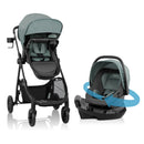 Omni Ultra Travel System with Revolve180 LiteMax NXT Rotational Infant Car Seat - Pacific Green