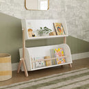 Tally Storage and Bookshelf - White and Washed Natural