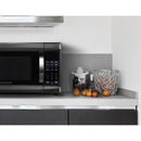 BLACK+DECKER 1.3 Cu Ft 1000 Watt Microwave Oven - Black Stainless Steel