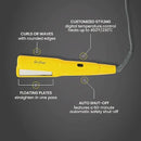 Straightening Iron - Dual Purpose for Straight and Curly Styles