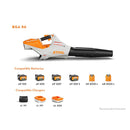 Stihl BGA 86 Handheld Battery Blower (Battery & Charger Sold Separately)