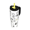 Peanuts 30 fl oz Tumbler with Handle White