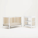 5-in-1 Convertible Crib - White/Driftwood