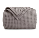 Waffle Blanket - Charcoal