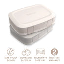 Leakproof Bento Lunch Box 2 Pack - Dune & Moondust