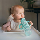 8oz Sippy Straw Bottle with Silicone Handles - 2pk