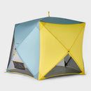 4-Hub Beach Shelter - Yellow