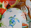 Melamine Serving Set - Blue