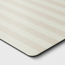 1'8"x5" Low Profile Kitchen Runner - Oatmeal Striped