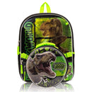 Kids' 5-Piece Lunch Set with Backpack - Black