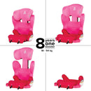 Cambria 2XT Latch 2-in-1 Booster Car Seat - Pink Cotton Candy