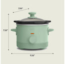 1.5qt Slow Cooker - Seaglass