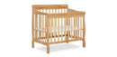 Convertible Mini Crib - Natural Wood