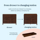 Charlie 6-Drawer Double Dresser - Espresso