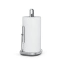 Standing Paper Towel Holder with Spray Pump - Brushed Stainless Steel