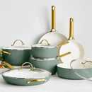 Reserve 12-piece Cookware Set - Green
