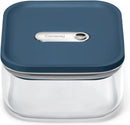 Small Glass Airtight Container - Navy