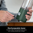 Blast 16 Oz. Portable Blender with Leak Proof Lid and Easy Sip Spout
