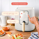 3 Qt Air Fryer with TurboCrisp Technology - White