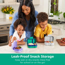 Kids' Snack Leak-proof Storage Container- Green/Navy