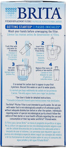 Brita Advanced Water Filter Replacement for Pitchers - 10 Pack