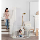 Super Wide Adjustable Baby Gate and Play Yard - 144 Inch