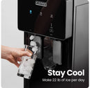 Ice Maker and Water Dispenser - Black