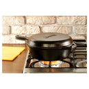 Cast Iron Combo Cooker - Black - 10.25"