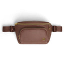 Diaper Waist Pack - Brown Leather