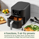 Compact Max 8-Qt Basket Air Fryer