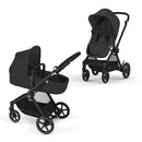 EOS 2-in-1 Convertible Stroller - Moon Black