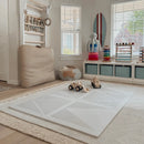 Foam Puzzle Play Mat 4' x 6' - Hills Grey