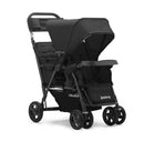 Caboose Too Ultralight Sit Stand Double Tandem Stroller - Black