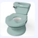 My Size Potty Pro in Green - Infant Potty Training Toilet with Realistic Flushing Sound
